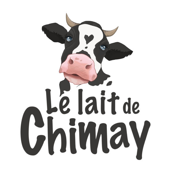 logo Le Lait de Chimay texte noir 150DPI